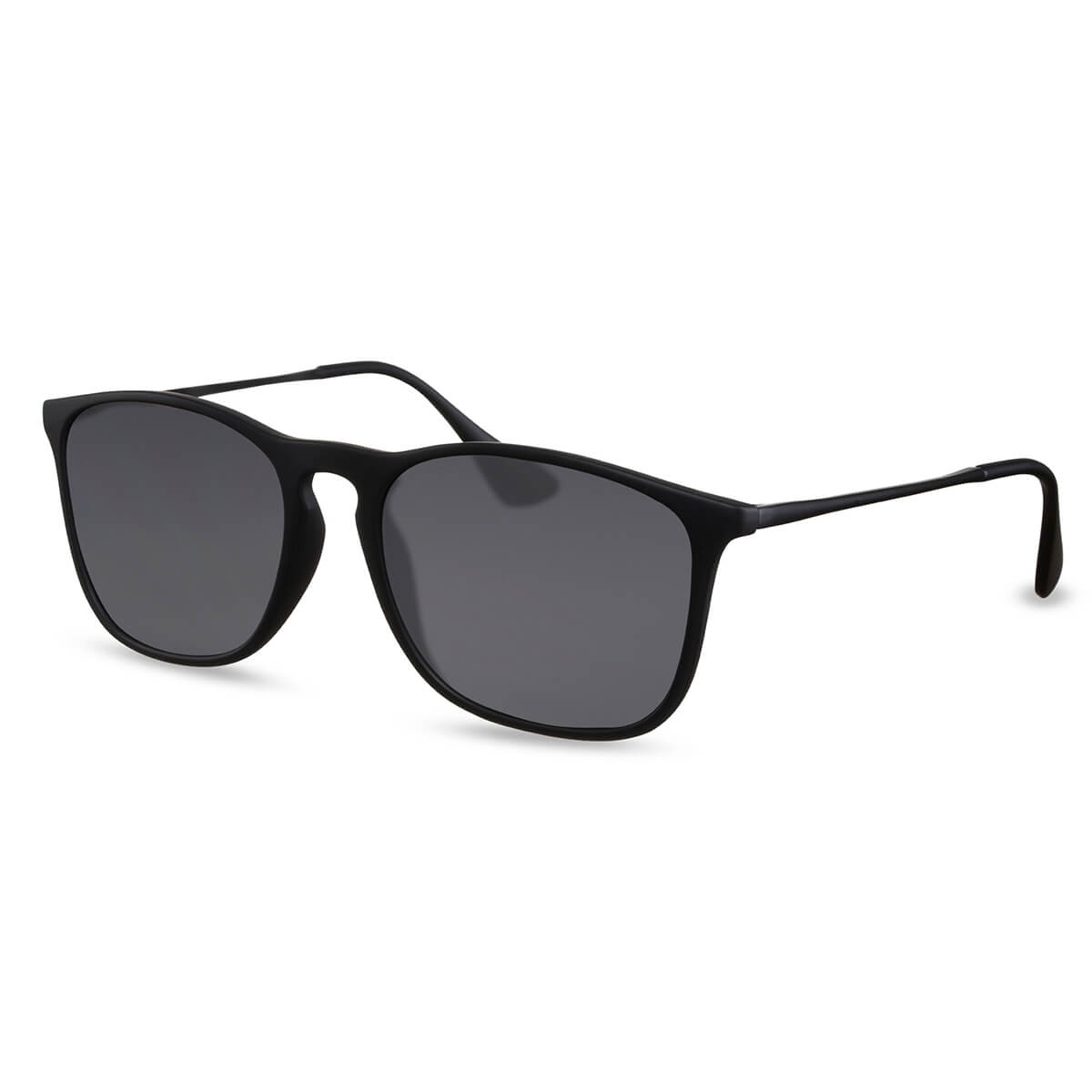 Wayfarer solbrille matsort stel